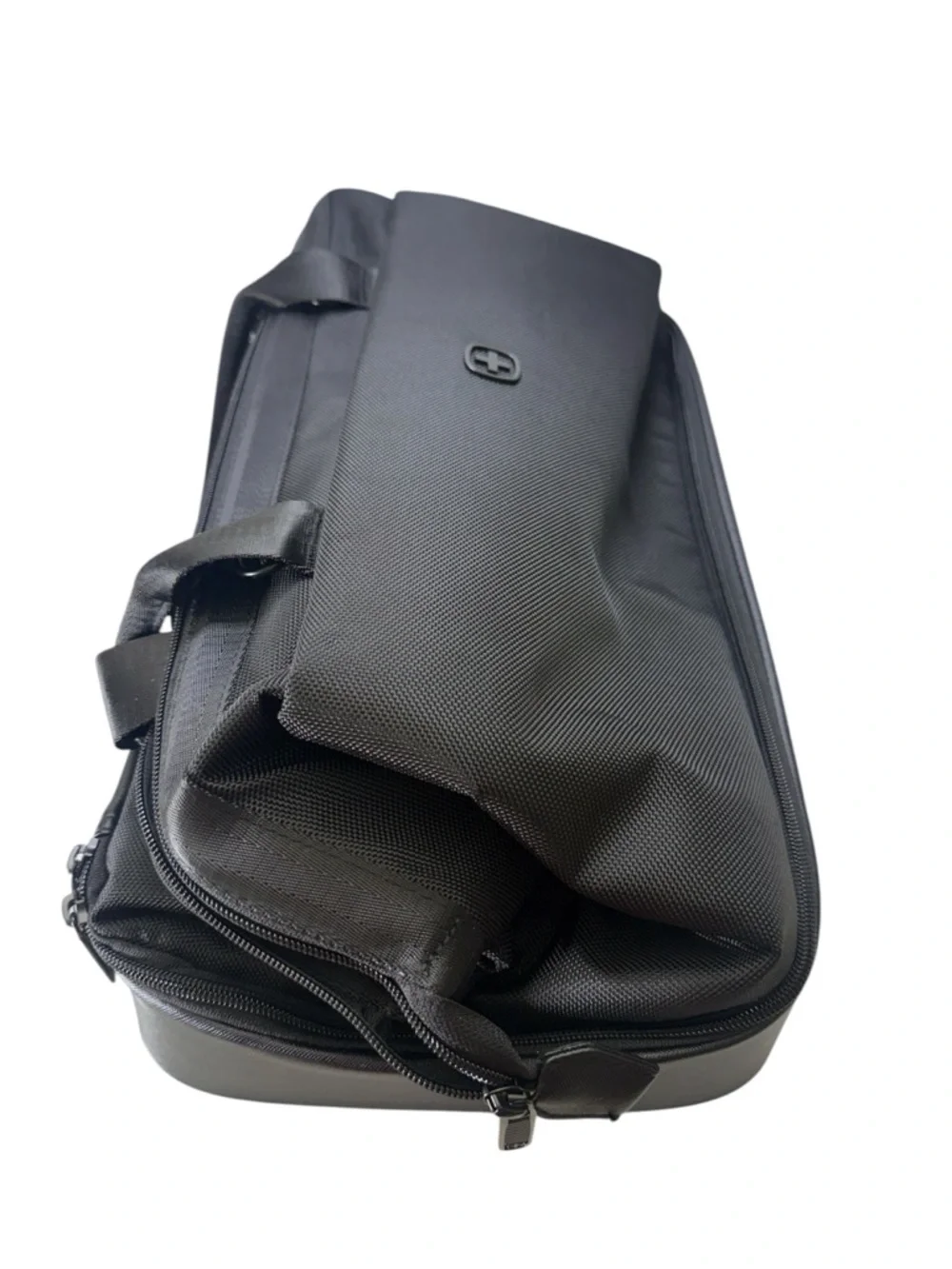 SwissGear Black Laptop Briefcase with Shoulder Strap